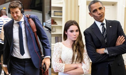 Cutler, McKayla and Obama